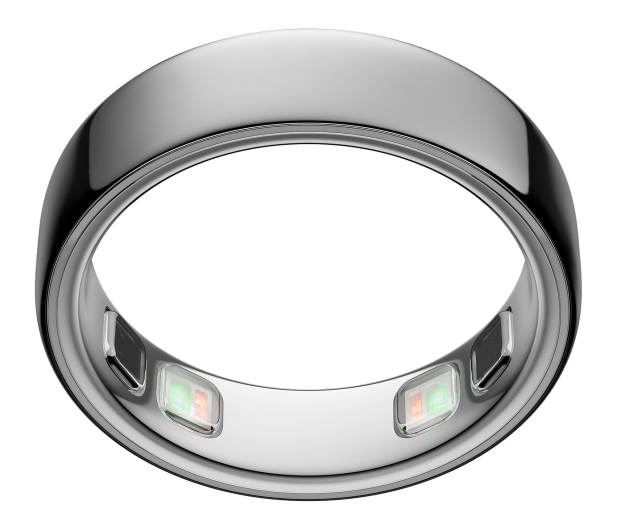 Oura Ring 5 Srebrny (rozmiar 11) - 1608579 - zdjęcie